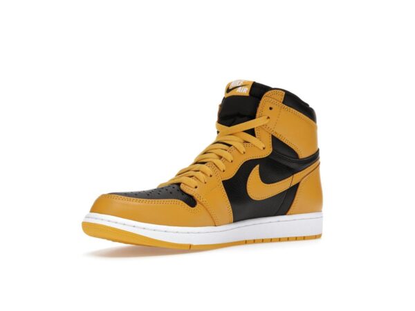 Zapatillas Air Jordan 1 Retro High Pollen 555088-701 negras y amarillas