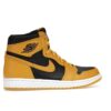 Zapatillas Air Jordan 1 Retro High Pollen 555088-701 negras y amarillas
