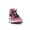 Jordan 1 Mid Pinksicle (GS) 555112-002 Negro/Blanco-Pinksicle