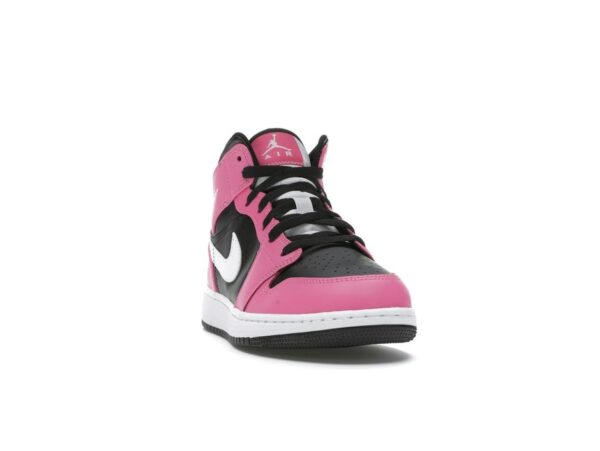 Jordan 1 Mid Pinksicle (GS) 555112-002 Negro/Blanco-Pinksicle