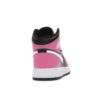 Jordan 1 Mid Pinksicle (GS) 555112-002 Negro/Blanco-Pinksicle