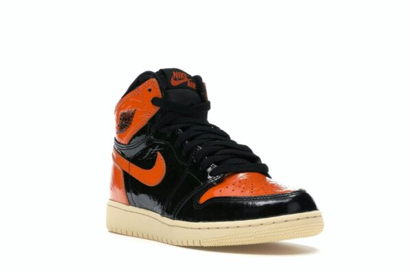 Jordan 1 Retro High Shattered Backboard 3 (GS) Negro/Vainilla Pálido – 575441-028