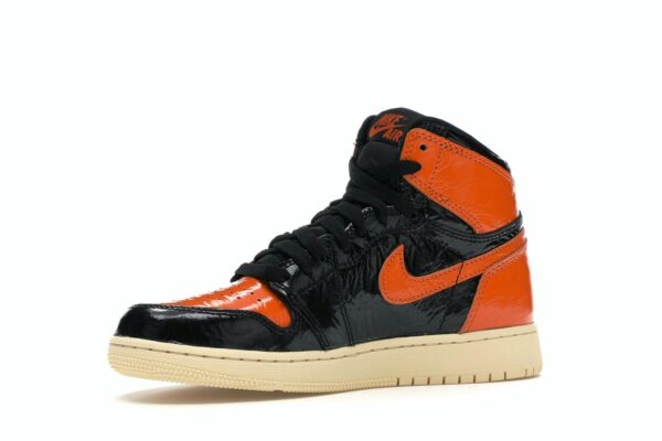 Jordan 1 Retro High Shattered Backboard 3 (GS) Negro/Vainilla Pálido – 575441-028