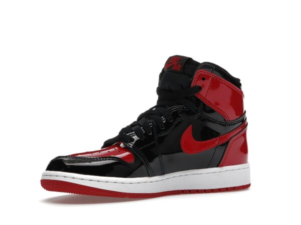 Zapatillas Air Jordan 1 Retro High OG Patent Bred GS – Negro/Blanco/Rojo – 575441-063