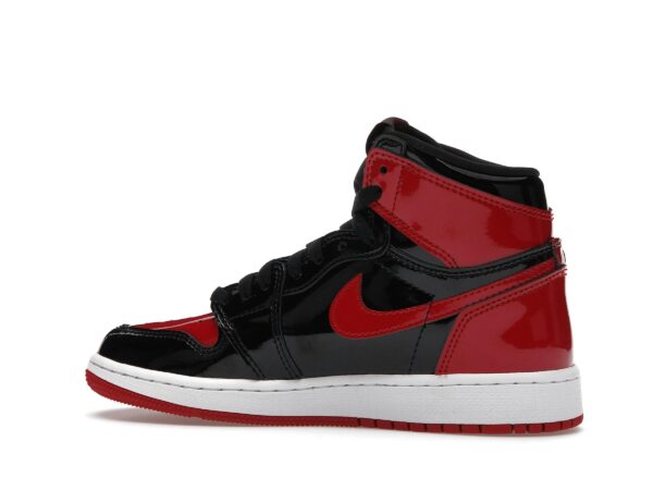 Zapatillas Air Jordan 1 Retro High OG Patent Bred GS – Negro/Blanco/Rojo – 575441-063