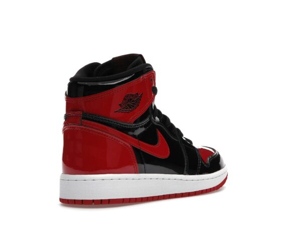 Zapatillas Air Jordan 1 Retro High OG Patent Bred GS – Negro/Blanco/Rojo – 575441-063