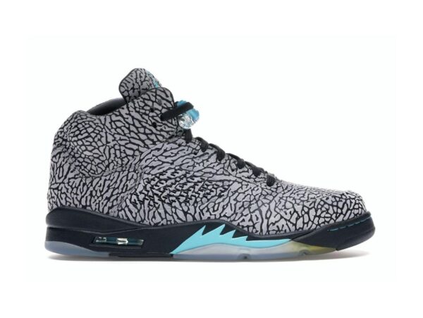 Jordan 5 Retro 3Lab5 Gris Cemento Azul Gamma Negro Zapatillas