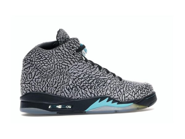 Jordan 5 Retro 3Lab5 Gris Cemento Azul Gamma Negro Zapatillas