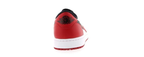 Jordan 1 Retro Low Chicago (2016) – 705329-600 – Combinación de colores OG Chicago Bulls – Totalmente de cuero