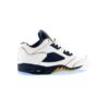 Jordan 5 Retro Low Dunk From Above Blanco Dorado Metálico Azul Marino Medianoche 819171-135