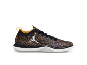 Jordan Trainer 1 Low Michigan College Navy White Amarillo Sneakers
