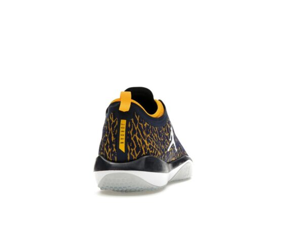 Jordan Trainer 1 Low Michigan College Navy White Amarillo Sneakers