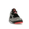Zapatillas Air Jordan 5 Retro Low Neymar reflectantes plateadas y negras (846315-025)