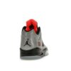 Zapatillas Air Jordan 5 Retro Low Neymar reflectantes plateadas y negras (846315-025)