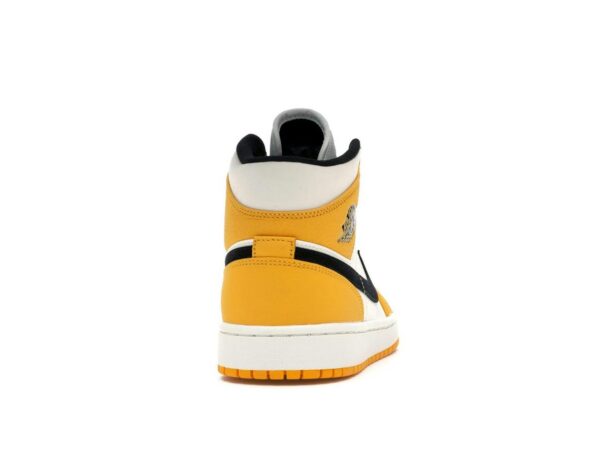 Jordan 1 Mid SE Lakers University Gold Black Pale Ivory Court Purple Sail