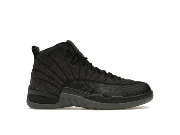 Air Jordan 12 Retro Wool Gris Oscuro Metalizado Plata Negro 852627-003