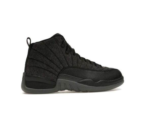 Air Jordan 12 Retro Wool Gris Oscuro Metalizado Plata Negro 852627-003