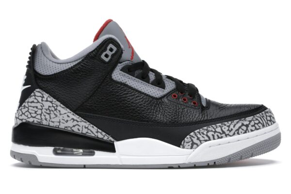 Air Jordan 3 Retro Cemento Negro (2018) – 854262-001