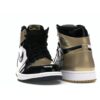 Zapatillas Air Jordan 1 Retro High Gold Top 3 (861428-001) en negro y dorado metalizado