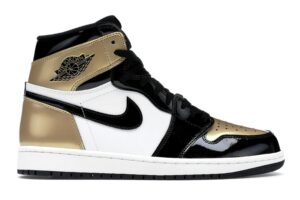 Jordan 1 Retro High NRG Patent Gold Toe – 861428-007