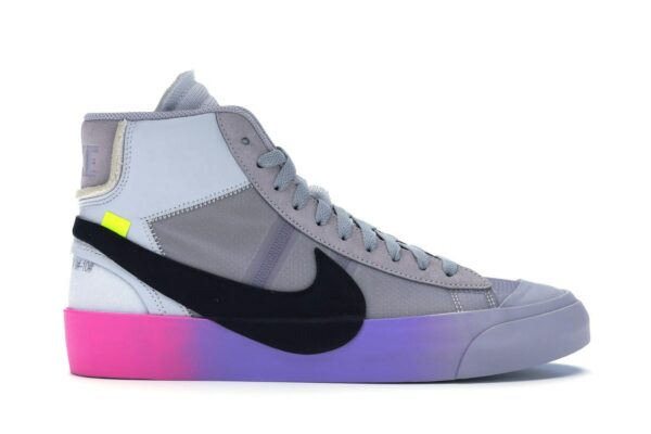 Nike Blazer Mid Off-White Gris Lobo Serena Queen – AA3832-002