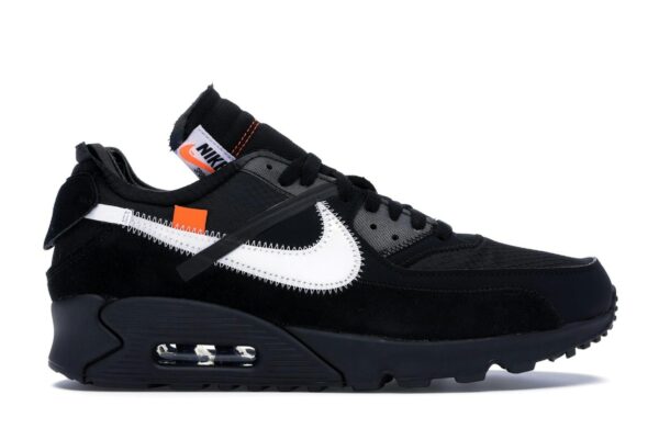 Zapatillas Nike Air Max 90 Off-White negras AA7293-001 para hombre