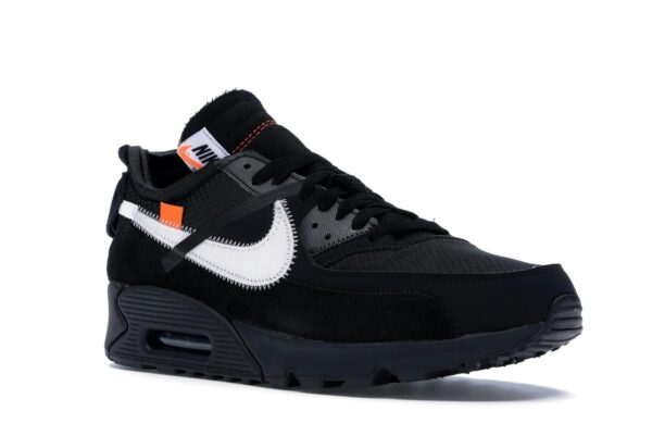 Zapatillas Nike Air Max 90 Off-White negras AA7293-001 para hombre