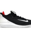 Nike Court Air Zoom Zero Negro Carmesí Brillante AA8018-016