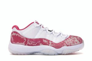 Jordan 11 Retro Low Rosa Piel de Serpiente (2019) para Mujer – AH7860-106