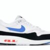 Nike Air Max 1 Blanco Azul Foto Negro – AH8145-112