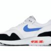 Nike Air Max 1 Blanco Azul Foto Negro – AH8145-112