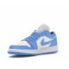 Jordan 1 Low UNC AO9944-441 para mujer, color azul universitario y blanco