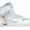 Air Jordan 1 Retro High Off-White Blanco (AQ0818-100)
