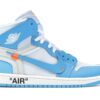 Jordan 1 Retro High Off-White Azul Universitario – AQ0818-148