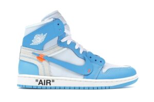 Jordan 1 Retro High Off-White Azul Universitario – AQ0818-148