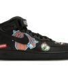 Nike Air Force 1 Mid Supreme NBA Negro – AQ8017-001