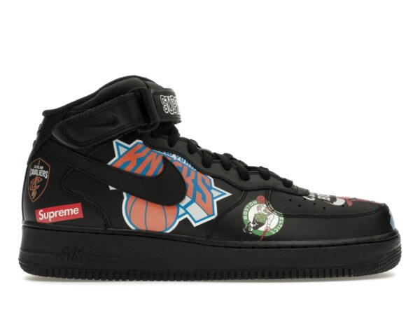 Nike Air Force 1 Mid Supreme NBA Negro – AQ8017-001