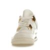 Jordan 4 Retro de piel en dorado metalizado para mujer – AQ9129-170