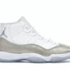Air Jordan 11 Retro Blanco Plata Metálico (Mujer) – AR0715-100