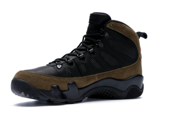 AR4491-012_16 Jordan 9 Retro Boot NRG Zapatillas de cuero color oliva – AR4491-012