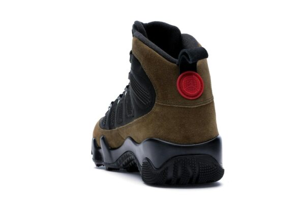 AR4491-012_26 Jordan 9 Retro Boot NRG Zapatillas de cuero color oliva – AR4491-012