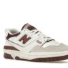 New Balance 550 Sea Salt Burgundy BB550LI1: Zapatillas de baloncesto retro para hombre