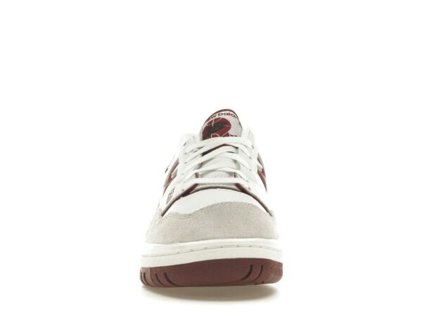 New Balance 550 Sea Salt Burgundy BB550LI1: Zapatillas de baloncesto retro para hombre