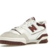 New Balance 550 Sea Salt Burgundy BB550LI1: Zapatillas de baloncesto retro para hombre