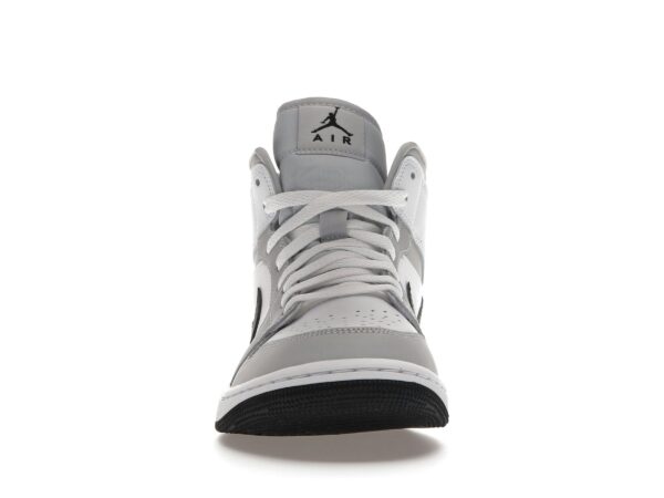 Jordan 1 Mid Gris Ahumado Claro (Mujer) – BQ6472-015