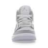 Jordan 1 Mid Wolf Grey Aluminum (Mujer) – BQ6472-105