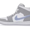 Jordan 1 Mid Wolf Grey Aluminum (Mujer) – BQ6472-105
