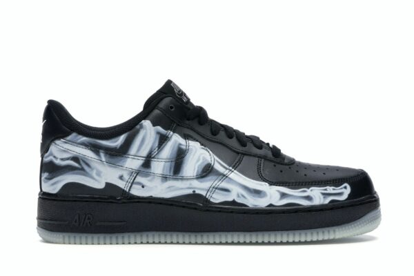 Nike Air Force 1 Low Esqueleto Negro Halloween (2019) – BQ7541-001