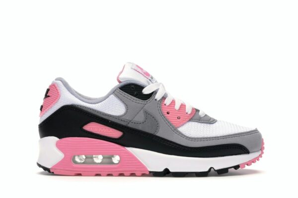 Nike Air Max 90 Recraft Rose - Zapatillas para mujer - Blanco/Gris/Rosa - CD0490-102