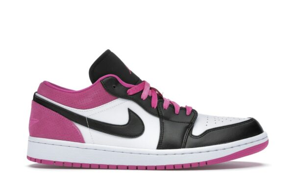 Air Jordan 1 Low Negro Fucsia Activo (CK3022-005)